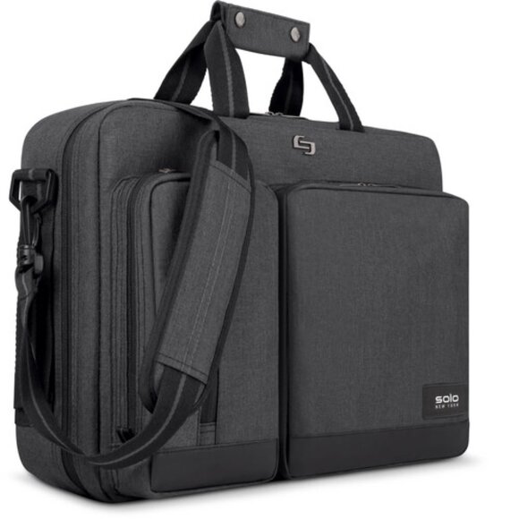 NWT Solo New York Duane Hybrid Briefcase Backpack for 15.6" Laptop - Picture 1 of 6